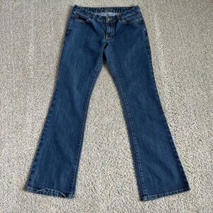 Michael Kors Bootcut Jeans Women's 4 Low Rise Stretch Denim Medium Wash